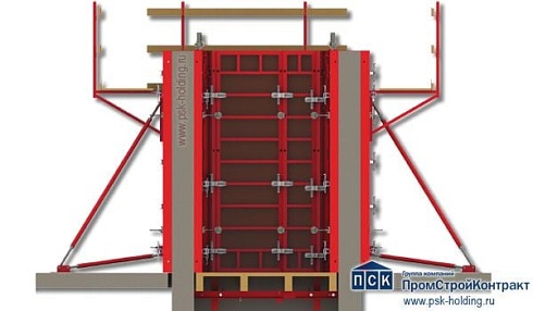 Опалубка лифтовых шахт и лестничных клеток стальная PSK-DELTA (ПСК-Дельта)