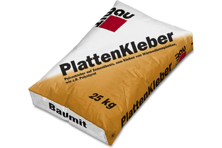 Клей для приклеивания утеплителя Baumit PlattenKleber