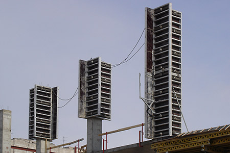 Опалубка колонн крупнощитовая алюминиевая Агрисовгаз