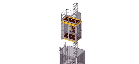 Лифт строительный грузопассажирский Electroelsa ELSA Н15 (EHP 1200): описание и характеристики