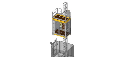 Лифт строительный грузопассажирский Electroelsa ELSA Н20 (2,20 x1,40 м): описание и характеристики