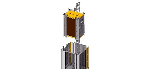 Лифт строительный грузопассажирский Electroelsa ELSA Н05 (EHP 400): описание и характеристики