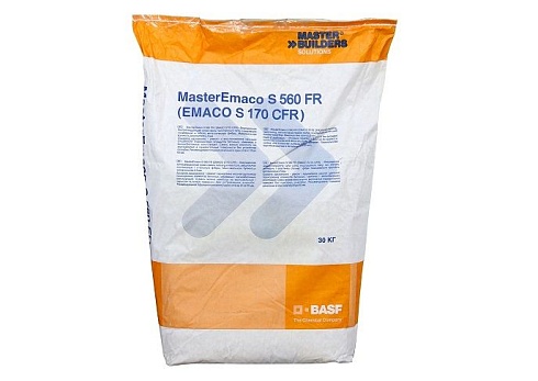 Cухая смесь тиксотропная MasterEmaco S 560 FR (Emaco S170 CFR), мешок 30 кг