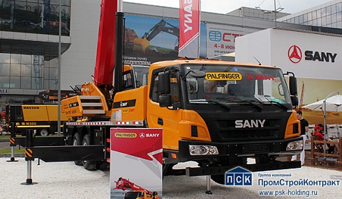 Автокран PALFINGER SANY QY50C (STC500) грузоподъемность 50 тонн